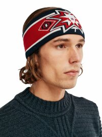 Daleof Norway Tindefjell Merino Headband Navy