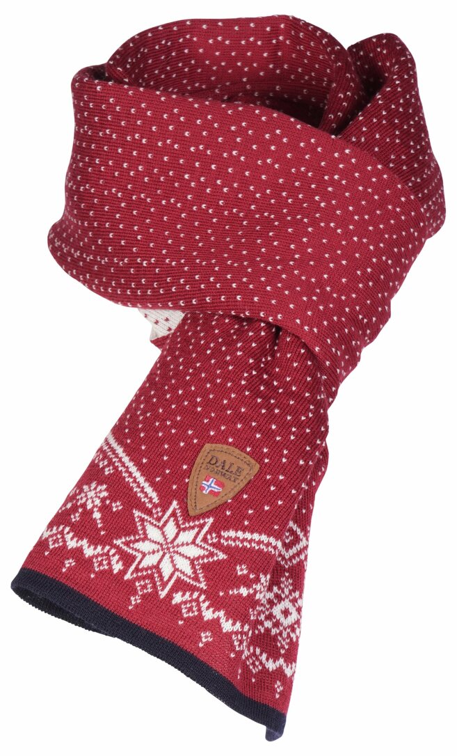 Dale Christmas Scarf Red
