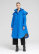 BRGN BRGN Quilted Tyfon Coat Palace Blue