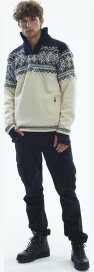 Dale of Norway Vail Mens Wool Sweater White