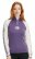 Dale of Norway Geilo Womens Merino Zip Pullover Purple