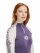 Dale of Norway Geilo Womens Merino Zip Pullover Purple