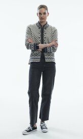 Dale of Norway Solfrid Womens Merino Cardigan Grey