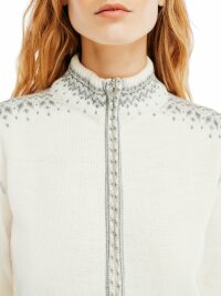 Dale of Norway 140th Anniversary Womens Merino Cardigan White