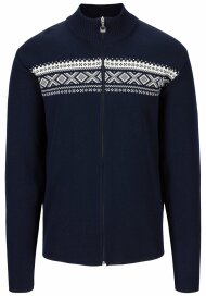 Dale of Norway Dalestølen Mens Merino Cardigan Navy