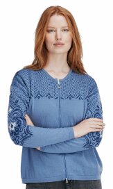 Dale of Norway Rosendal Feminine Cardigan - Blue/Navy