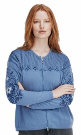 Dale of Norway Rosendal Feminine Cardigan - Blue/Navy