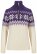 Dale of Norway Myking Womens Merino Wool Sweater Lila White