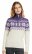 Dale of Norway Myking Womens Merino Wool Sweater Lila White