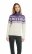 Dale of Norway Myking Womens Merino Wool Sweater Lila White