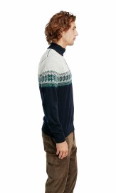 Dale of Norway Hovden Mens Merino Sweater Navy