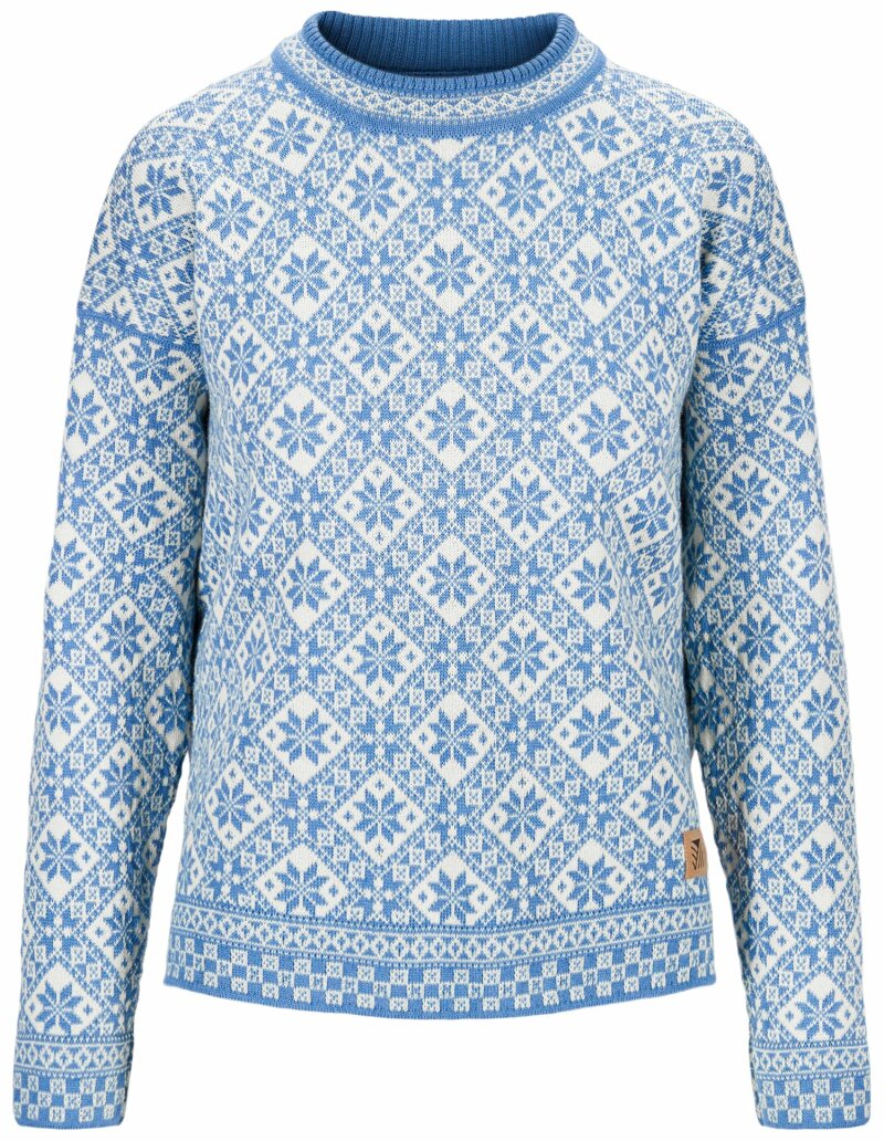 Dale of Norway Bjorøy Feminine Sweater - Blue/White