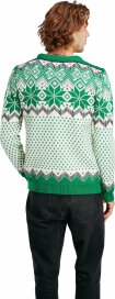 Dale of Norway Vegard Mens Wool Sweater Green White