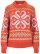 Dale of Norway Falkeberg Womens Merino Sweater Orange