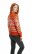 Dale of Norway Falkeberg Womens Merino Sweater Orange