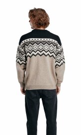 Dale of Norway Randaberg Mens Merino  Sweater Brown