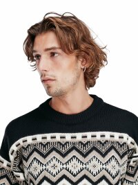 Dale of Norway Randaberg Mens Merino  Sweater Brown