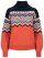 Dale of Norway Randaberg Womens Merino Sweater Orange