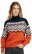 Dale of Norway Randaberg Womens Merino Sweater Orange