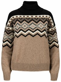 Dale of Norway Randaberg Womens Merino Sweater Brown