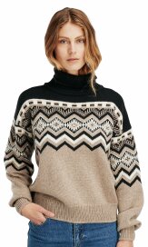 Dale of Norway Randaberg Womens Merino Sweater Brown