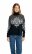 Dale of Norway Rosendal Womens Merino Sweater Navy White