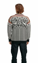 Dale of Norway 1994 Mens Wool Pullover Black White