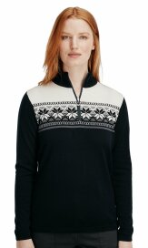 Dale of Norway Liberg Feminine Sweater - Black/White