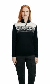Dale of Norway Liberg Feminine Sweater - Black/White