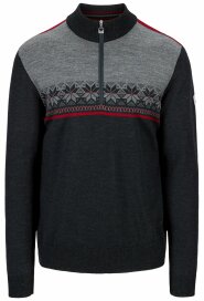 Dale of Norway Liberg Mens Merino Wool Sweater Grey