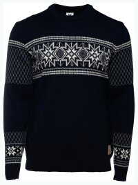 Dale of Norway Elis Mens Wool Sweater Navy