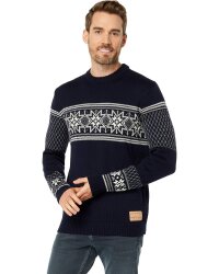 Dale of Norway Elis Mens Wool Sweater Navy