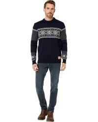 Dale of Norway Elis Mens Wool Sweater Navy