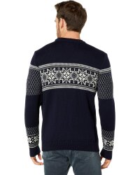 Dale of Norway Elis Mens Wool Sweater Navy