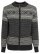 Fuza Wool Arn Mens Merino Cardigan Coal