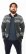 Fuza Wool Arn Mens Merino Cardigan Coal