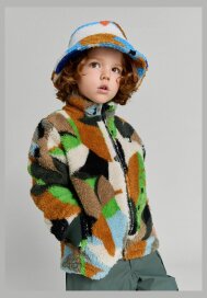Reima Kids fleece jacket Turkkinen Thyme green
