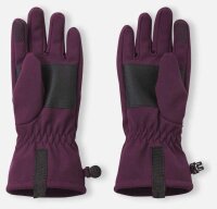 Reima Kids softshell gloves Tehden Purple