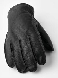 Hestra Mens Goatskin leather Glove Black