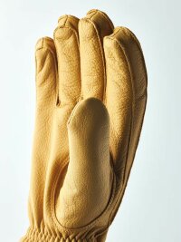 Hestra Mens Goatskin leather Glove Yellow