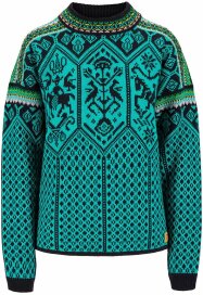 Dale of Norway 1994 Womens Wool Sweater Turquoise