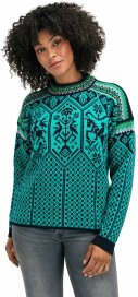 Dale of Norway 1994 Womens Wool Sweater Turquoise