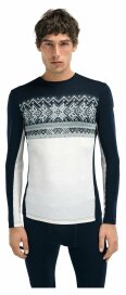 Dale of Norway Vail Mens Merino Baselayer Half Zip Navy...