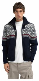 Dale of Norway Hardanger Mens Wool Jacket WP Navy