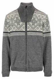 Dale of Norway Hardanger Herren Wolljacke WP Grau