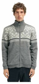 Dale of Norway Hardanger Mens Wool Jacket WP Grey