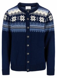 Dale of Norway Veafjord Mens Cardigan Navy