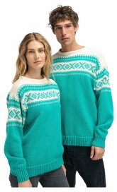 Dale of Norway Cortina 1956 Unisex Sweater Turquoise