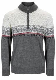 Dale of Norway Hovden Mens Merino Sweater Grey