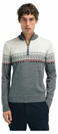 Dale of Norway Hovden Mens Merino Sweater Grey